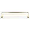 Charlie's Collection A6725-24-PB Double Towel Bar Transitional in Polished Brass