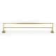 Charlie's Collection A6725-24-PB Double Towel Bar Transitional in Polished Brass