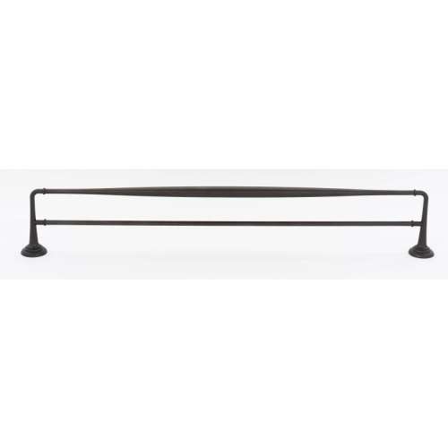Double Towel Bar Transitional in Chocolate Bronze