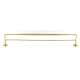 Double Towel Bar Transitional in Polished Brass