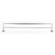 Double Towel Bar Transitional in Polished Chrome
