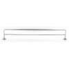 Double Towel Bar Transitional in Polished Nickel