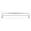 Double Towel Bar Transitional in Satin Nickel