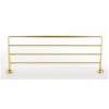 Towel Rack Transitional in Polished Brass