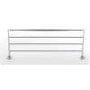 Towel Rack Transitional in Polished Chrome
