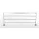 Towel Rack Transitional in Polished Chrome