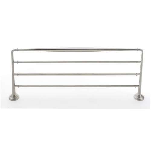 Towel Rack Transitional in Satin Nickel