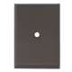 Escutcheon Backplate Escutcheons 2-5/8-in in Chocolate Bronze