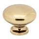 A1135-PA Knob Traditional 1-1/2-in in Polished Antique