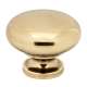 A1136-PA Knob Traditional 1-3/4-in in Polished Antique