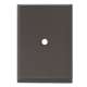 Escutcheon Backplate Escutcheons 1-7/8-in in Chocolate Bronze