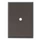 Escutcheon Backplate Escutcheons 2-1/4-in in Chocolate Bronze