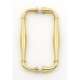 Charlie's Collection G726-6-PB Back-to-Back Pull Traditional in Polished Brass