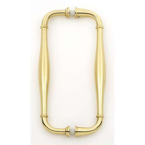 Back-to-Back Pull Traditional in Polished Brass