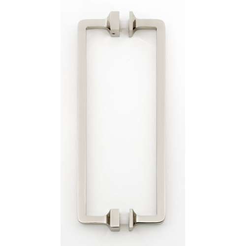 Back-to-Back Pull Modern in Polished Nickel