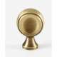 Knob Transitional 7/8-in in Antique English Matte