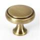Knob Transitional 1-1/4-in in Antique English