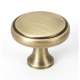 Knob Transitional 1-1/2-in in Antique English Matte
