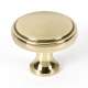Knob Transitional 1-1/2-in in Polished Antique