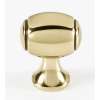 Knob Transitional 1-in in Polished Antique
