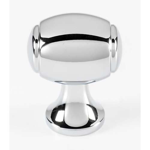 Knob Transitional 1-in in Polished Chrome