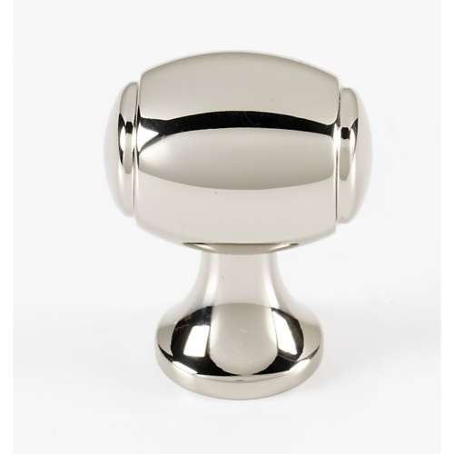 Knob Transitional 1-in in Polished Nickel