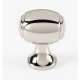 Knob Transitional 1-in in Polished Nickel