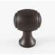 Knob Transitional 3/4-in in Chocolate Bronze