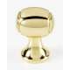 Knob Transitional 3/4-in in Polished Brass