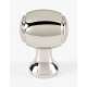 Knob Transitional 3/4-in in Polished Nickel