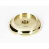 Backplate Transitional 1-in in Polished Brass