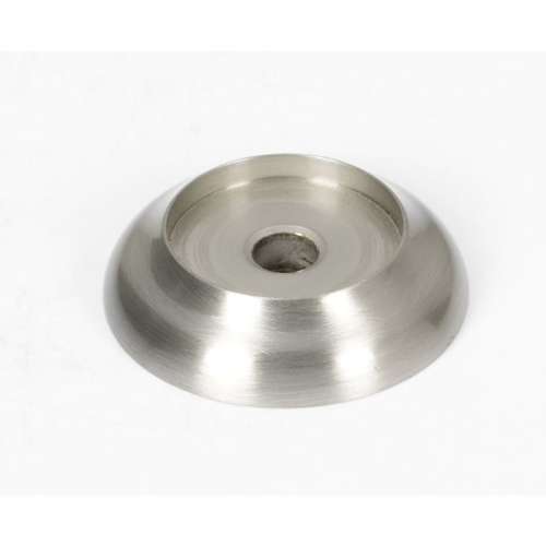 Backplate Transitional 1-in in Satin Nickel