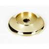 Backplate Transitional 1-1/4-in in Polished Brass
