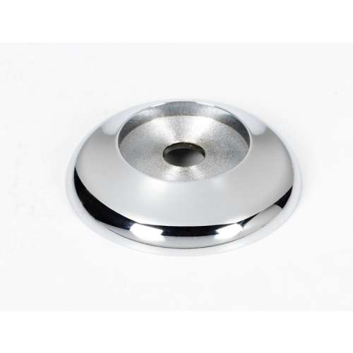 Backplate Transitional 1-1/4-in in Polished Chrome