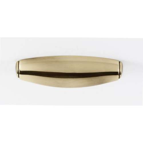 Cup Pull Transitional in Polished Antique