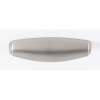 Cup Pull Transitional in Satin Nickel