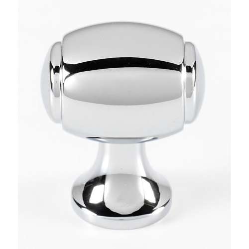 Knob Transitional 1-1/8-in in Polished Chrome