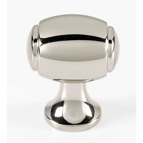 Knob Transitional 1-1/8-in in Polished Nickel