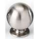Knob Transitional 5/8-in in Satin Nickel