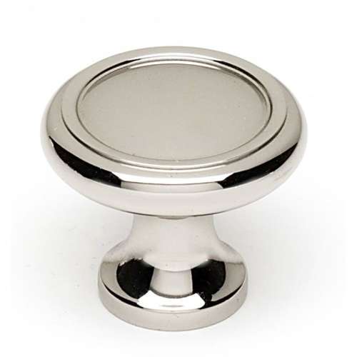 A1150-PN Knob Traditional 1-in in Polished Nickel