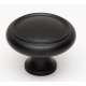 A1160-MB Knob Traditional 1-1/2-in in Matte Black