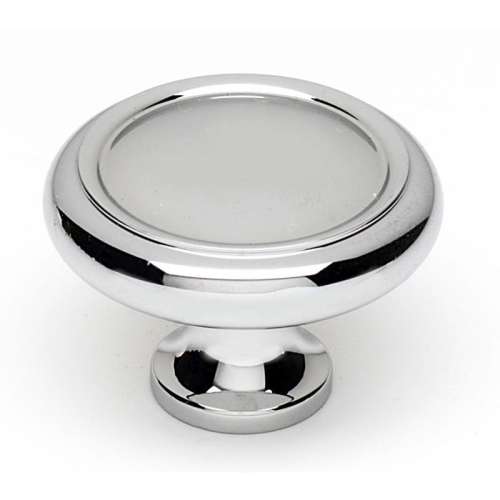 A1160-PC Knob Traditional 1-1/2-in in Polished Chrome