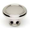 A1160-PN Knob Traditional 1-1/2-in in Polished Nickel