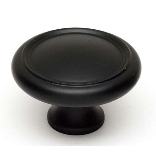 Knob Traditional in Matte Black