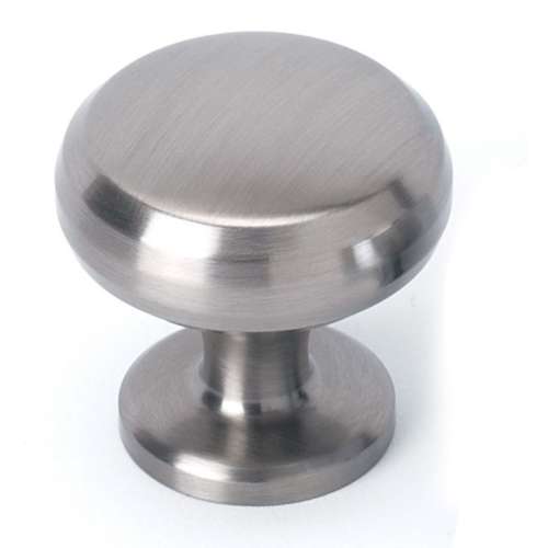 A1174-SN Knob Traditional 1-1/4-in in Satin Nickel