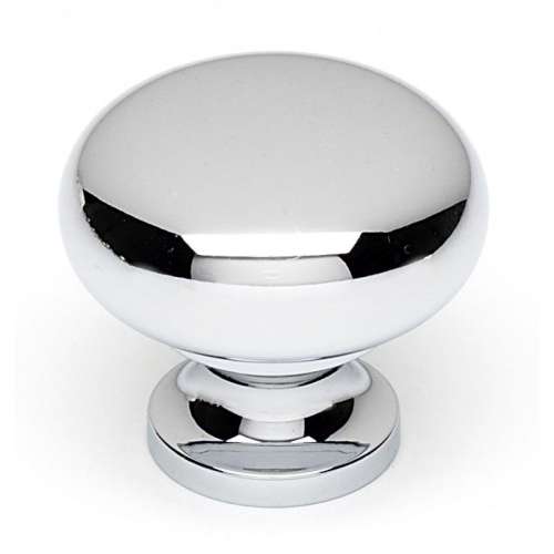 A1134-PC Knob Traditional 1-1/4-in in Polished Chrome
