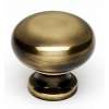 A1134-PA Knob Traditional 1-1/4-in in Polished Antique