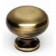 A1134-PA Knob Traditional 1-1/4-in in Polished Antique