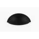 A1350-MB Cup Pull Modern in Matte Black