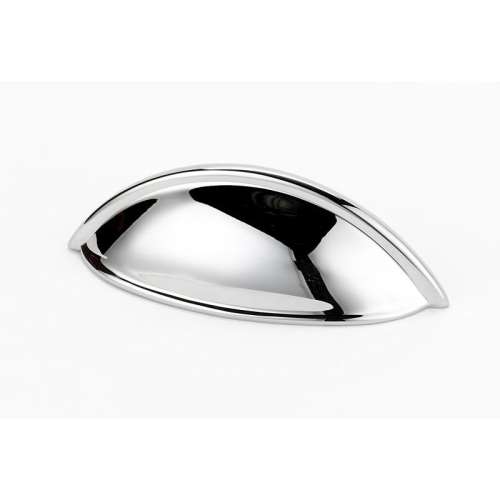 A1355-PC Cup Pull Modern in Polished Chrome